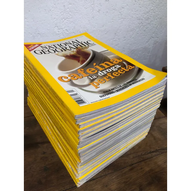 Revistas National Geographic Español 2000-2008 - $1,5c/u