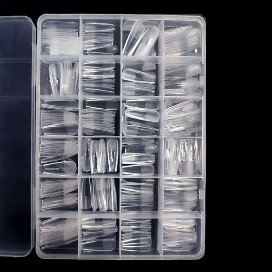 Caja De 240 Jelly Tips Tipo Coffin