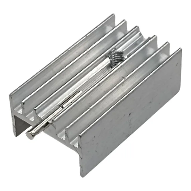 Disipador Para Transistor To220 Aluminio (100 Piezas )