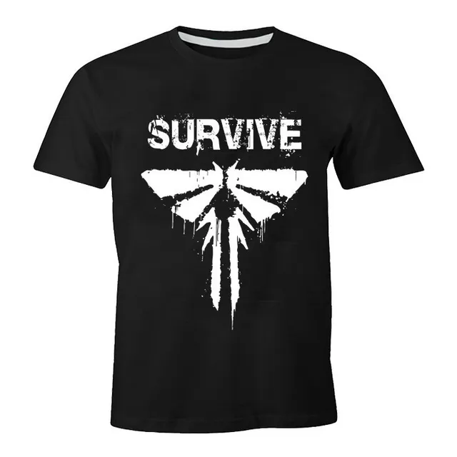 Remera Survive Luciernagas Fireflies Last Of Us - Requiem
