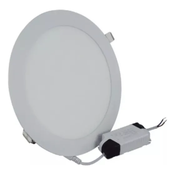 Pack X10 Foco Led Embutido Plafon Redondo Techo Luz Fria 9w