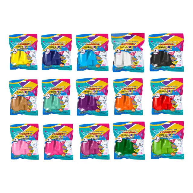 Fomi Foamy Moldeable Pascua 50 Gramos 16 Bolsas Surtidas Fomi Moldeable