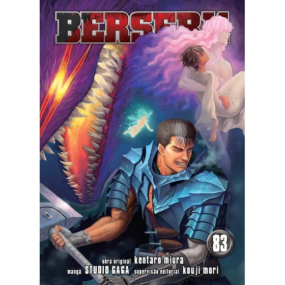 Berserk - 83, De Kentaro Miura., Vol. 83. Editorial Panini, Capa Mole, Edição 83 Em Português, 2024