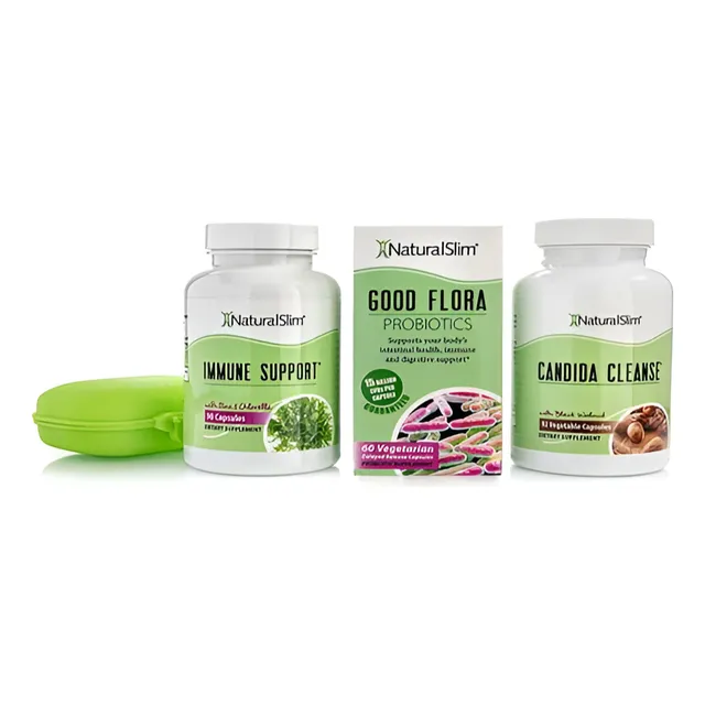 Kit Limpieza De Hongo Candida Albicans Naturalslim Usa