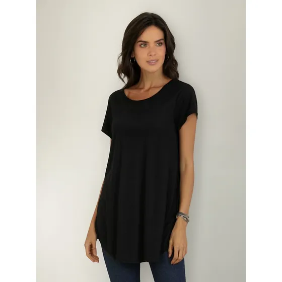 Blusa Feminina Plus Size Comprimento Maxi Roupas Gordinhas