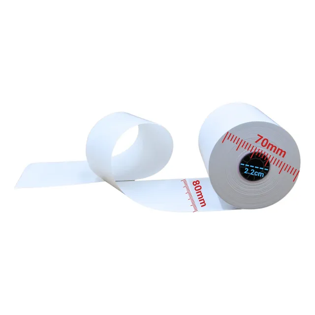 Caja Papel Rollos Termico 80x70 Mm 100 Rollos