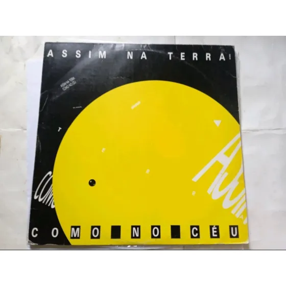 Lp Assim Na Terra Como No Céu C/encarte Ótimo Estado Autogaf