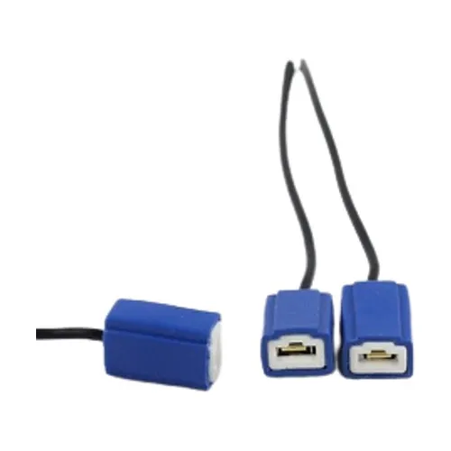 Conector Socate De Ceramica H1 Para Bopmbillo H1 Par 