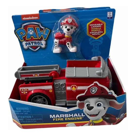 Vehiculo  Paw Patrol Chase Marshall Skye Rocky Original