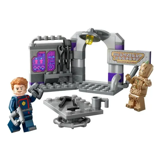 Kit Super Heroes 76253 Sede Dos Guardiões Da Galáxia Lego Quantidade de peças 67