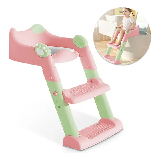 Escalera Asiento Aprendizaje Inodoro Water Baño Niño El Rey 
