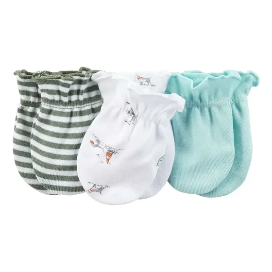 Pack 2 Pares De Mitones Colores Pasteles