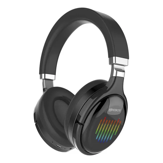 Fone De Ouvido Headphone Bluetooth Sem Fio Microfone Preto