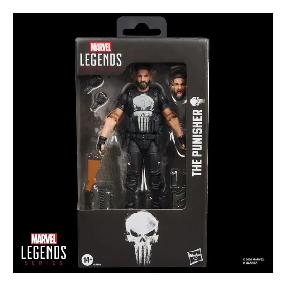 Figura The Punisher Marvel Legends Hasbro