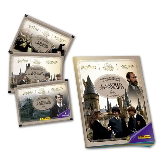 Pack Álbum + 40 Sobres Harry Potter El Castillo De Hogwarts