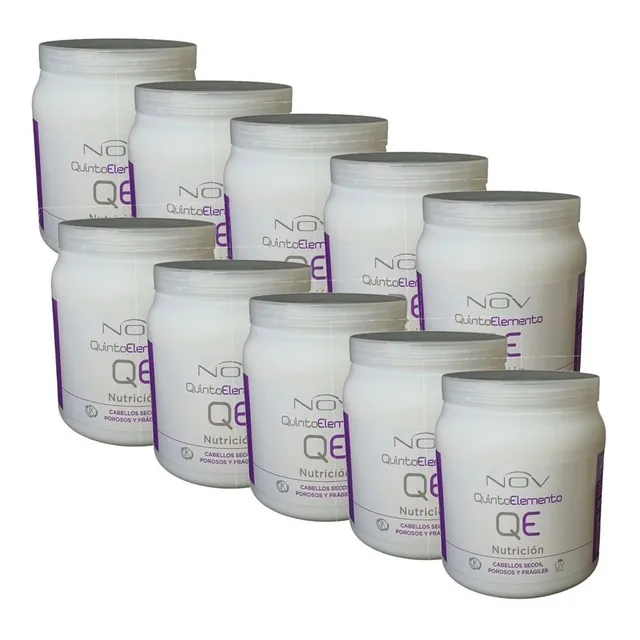 Lote Nutrición Capilar Quinto Elemento Nov X 980 Grs X10