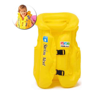 La Boya Con Chaleco De Playa Inflable Para Niños Salva Vidas La Boya Con Chaleco De Playa Inflable Para Niños Salva Vidas