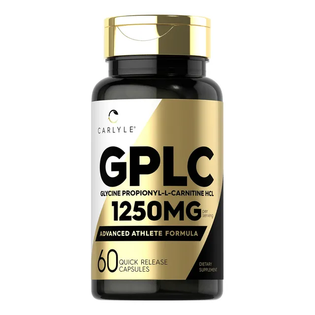 Suplemento Carlyle Gplc 1250 mg 60 cápsulas con CoQ10