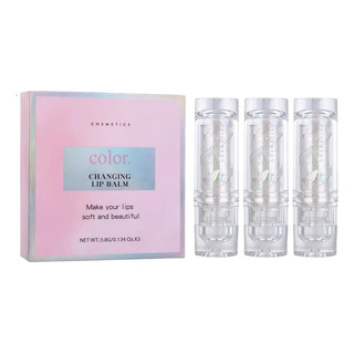Brillo Labios Barra Labios 3 Piezas Color Labios- Brillo Labios Barra Labios 3 Piezas Color Labios-