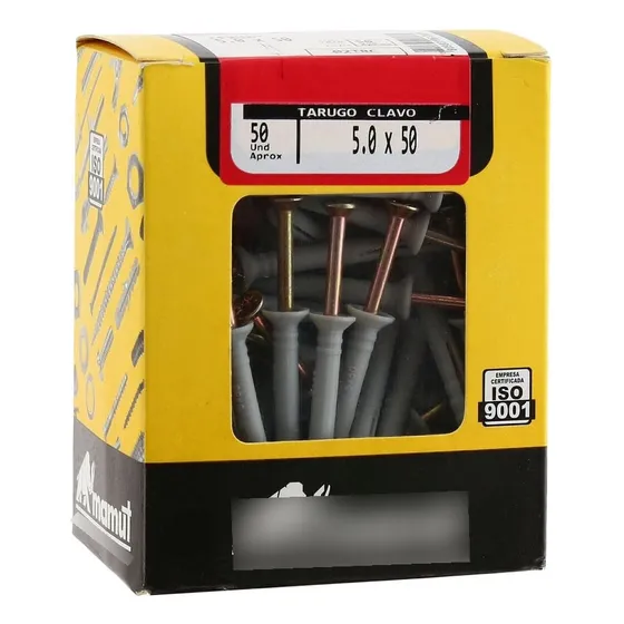 Tarugo Clavo 5.0x50 Mamut 250 Unidades