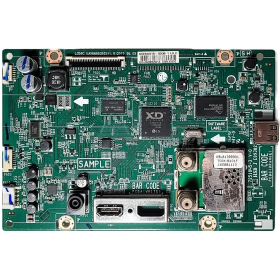 Placa Principal Para Tv 28lf710b-p 28mt47d-ps Eax66663503