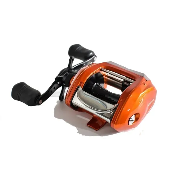 Reel Rotativo Huevito Albatros Orion Chicharra Gran Capacid.