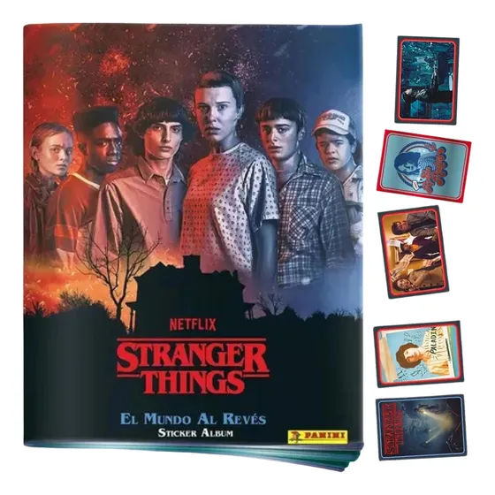 Álbum Stranger Things Completo A Pegar