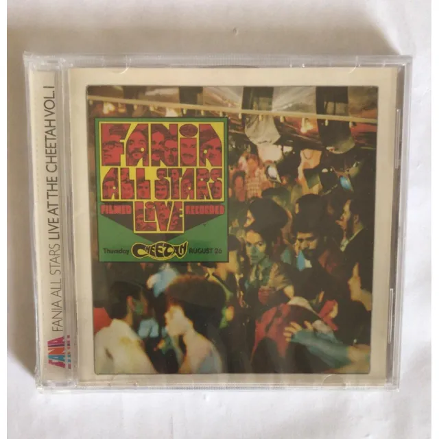 Fania All Star Live Cheetah Vol. 1 Cd Original N Qqp Ag Casa