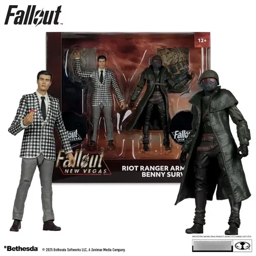 Mcfarlane: Pacote De 2 Armaduras Riot Ranger De Fallout | Frete grátis