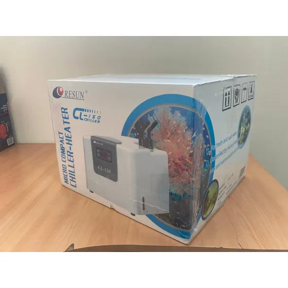 Chiller Digital Resun Para Agua Hasta 120l Enfriador Titanio