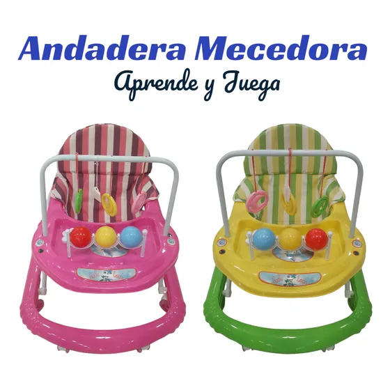 Andadera Mecedora Happy Face 3 En 1 Sunshine