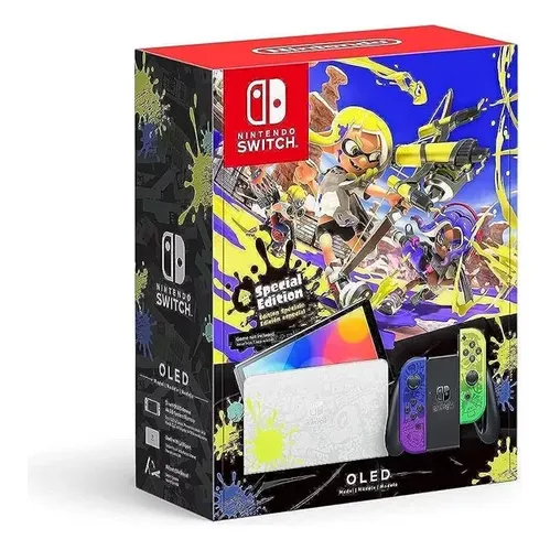 Nintendo Switch Oled Splatoon3 Edicion Limitada