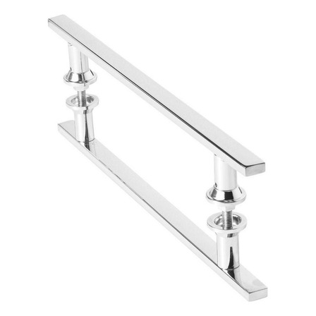 Puxador Inox Para Porta De Correr Vidro Madeira 20cm M.s Cor Alto Brilho Puxador Inox Para Porta De Correr Vidro Madeira 20cm M.s Cor Alto Brilho