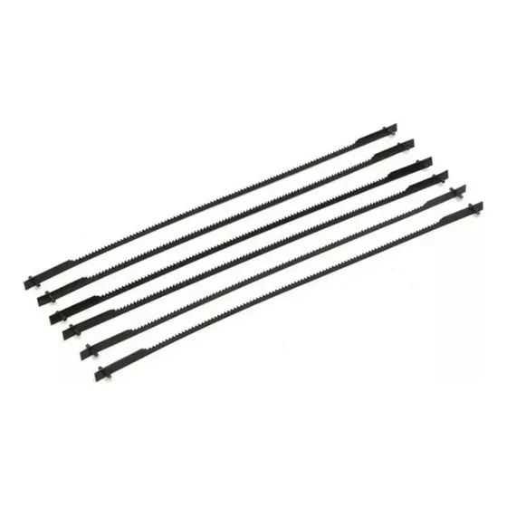 Kit 6 Serras P/ Madeira Arco Tico Tico Stanley 170mm Ourives