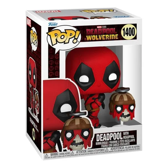 Funko Pop 1400 Original Deadpool With Headpool Marvel