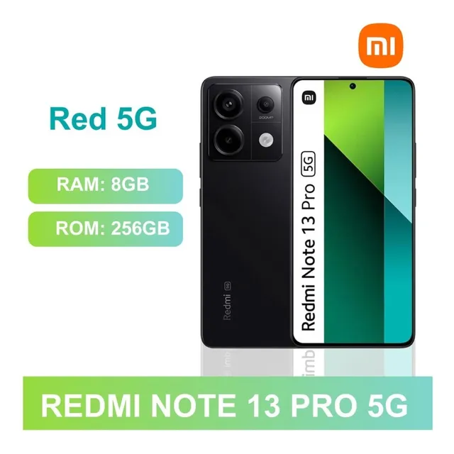 Xiaomi Redmi Note 13 Pro 5g Dual Sim 256 Gb Negro 8 Gb Ram