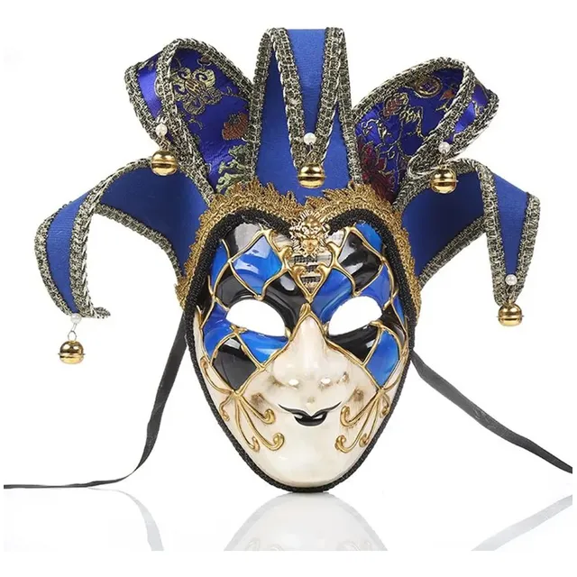 Máscara Joker Veneciano.   Boris Brejcha Rave Ultra Eventos 