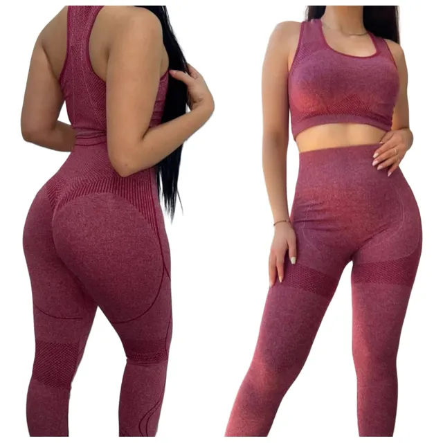 Conjunto Deportivo Licra Más Top, Set De 2 Piezas