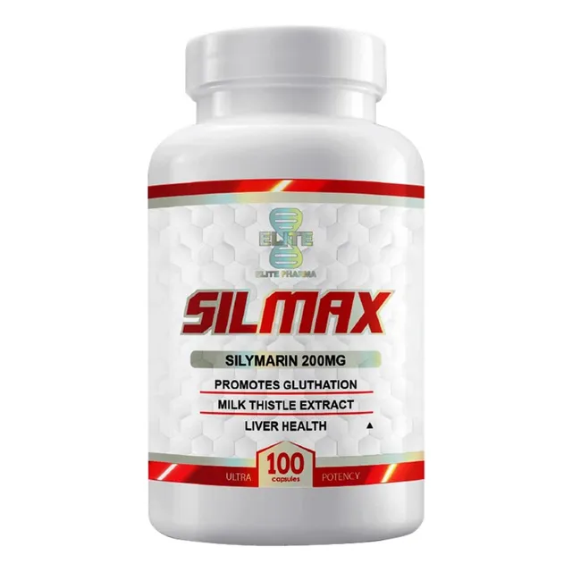 Silimarina 100cápsulas Milk Thistle 200mg Protector Hepatico Sabor Sin Sabor