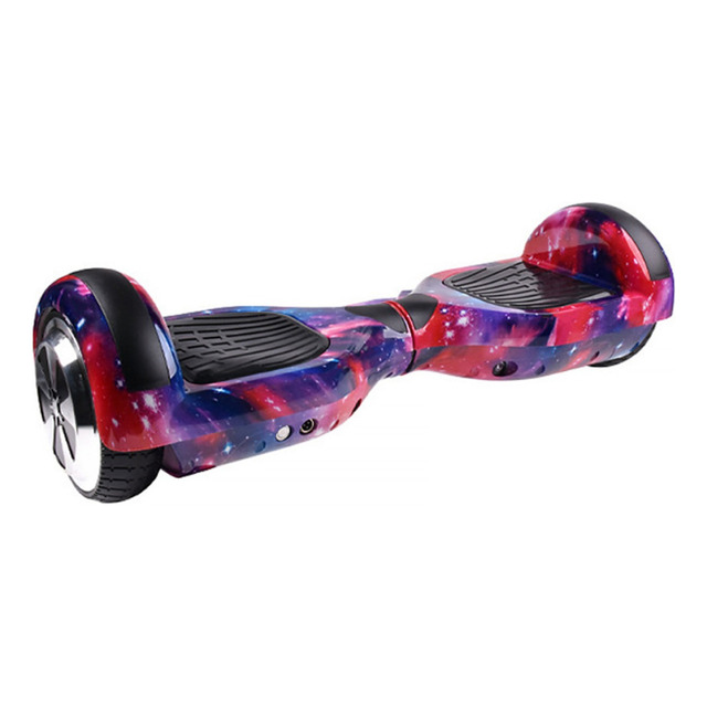 Overboard Skate Eletrico 6.5 Smartbalance Led Bt Variascores Cor Azul Vermelho Mesclado Overboard Skate Eletrico 6.5 Smartbalance Led Bt Variascores Cor Azul Vermelho Mesclado