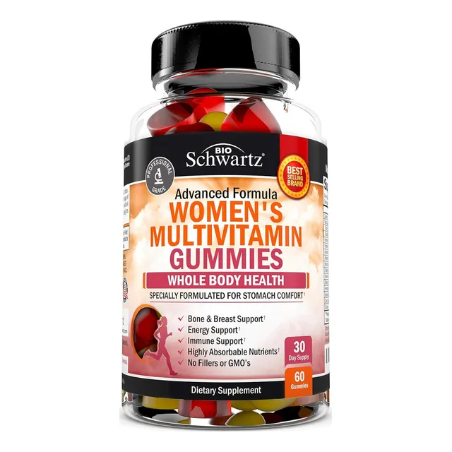 Multivitamínico Para Mujer Bioschwartz 60 Gomitas