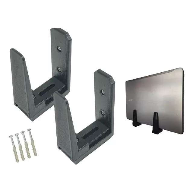 Soporte Ajustable De Pared Compatible Con Laptop Notebook