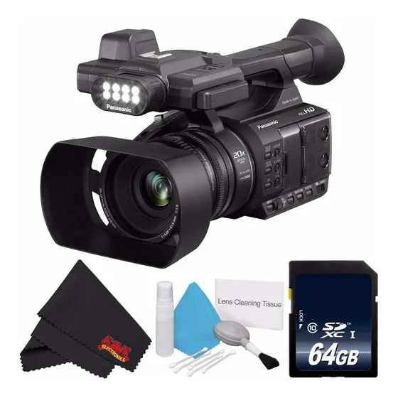Panasonic Ag Ac30 Full Hd Camcorder Panel Tactil Lcd 64 Gb