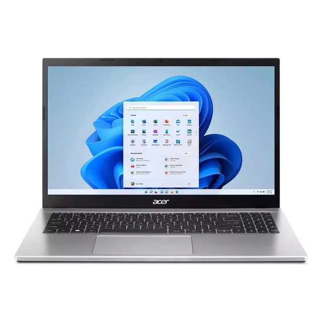Notebook Acer Aspire 3 Amd Ryzen 7 5700u 24gb De Ram 512gb Ssd Pcie 15' Gris Color Plateado