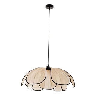 Lámpara Colgante De Tela Estilo Bohemio, 60 Centímetros Lámpara Colgante De Tela Estilo Bohemio, 60 Centímetros
