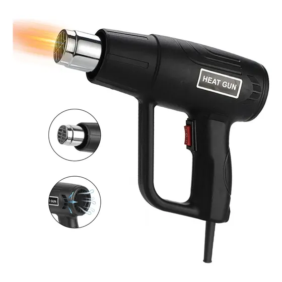 Pistola De Calor Derrite Circuitos Aire Caliente Dobla Tubos