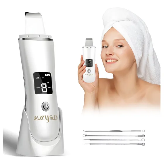Limpiador Ultrasónico Scrubber Facial Skin Peeling Portatil