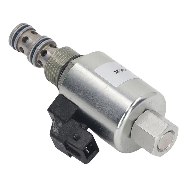 Dc1. Electroválvula De Retroexcavadora De 12 V, Acero