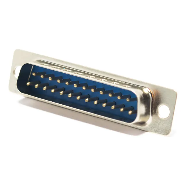 10 Conectores Db25 Macho 25 Contactos Para Cable
