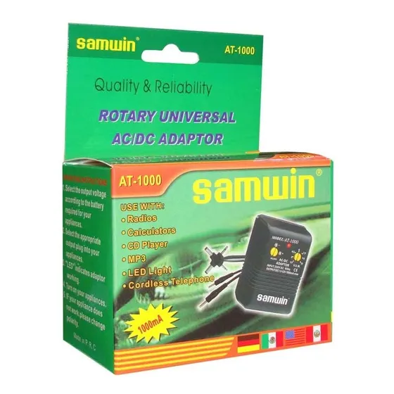 Adaptador Transformador Teclado Organo Efectos Pedales Etc 